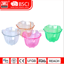 NEW!! Eco-friendly PP material flower sharpe salad Bowl Set